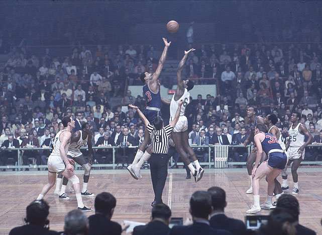  Wilt Chamberlain and Bill Russell 